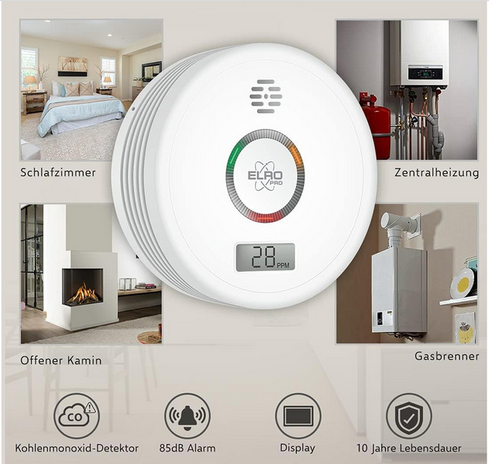 Smarter Gasdetektor von Energieversorgungs-Service